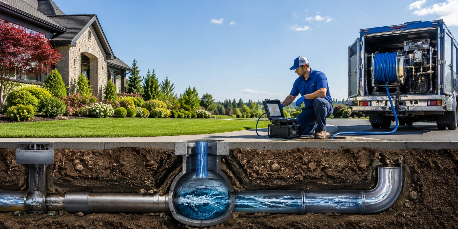 Drainage restoration information for London, TX